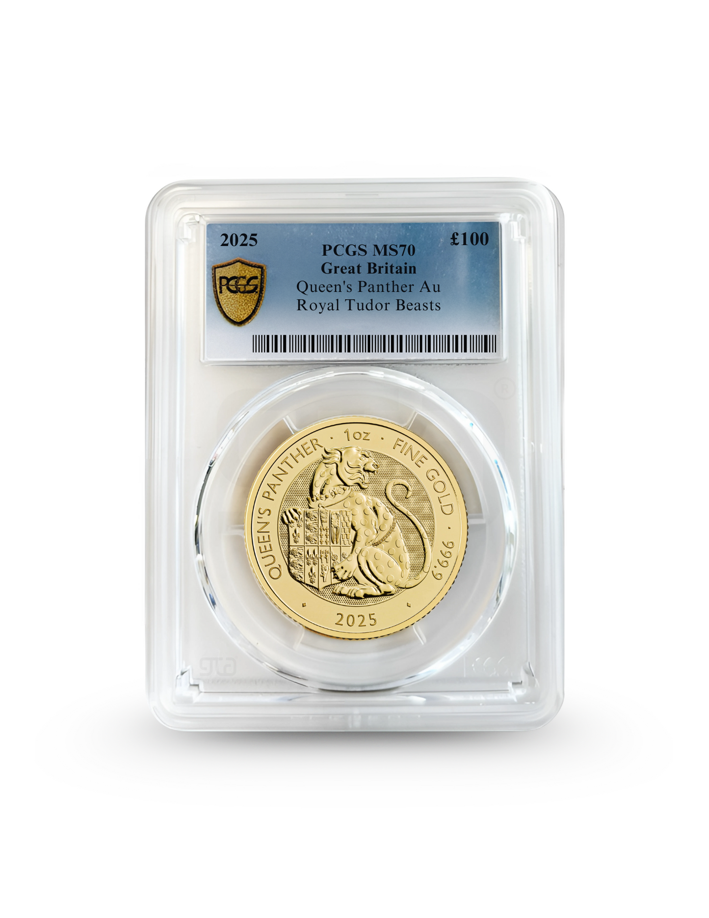 2025 Queen’s Panther – Royal Tudor Beasts Gold Coin
