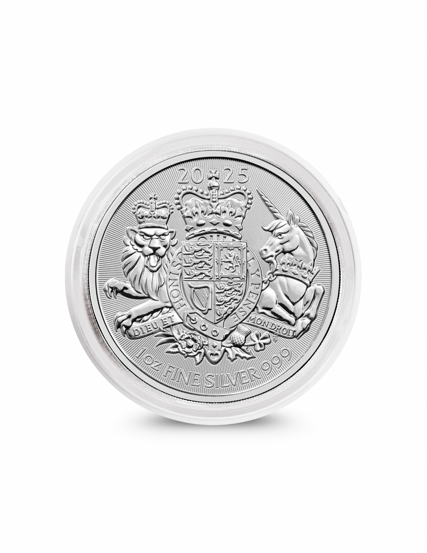 The Royal Arms 2025 1oz Silver Bullion Coin