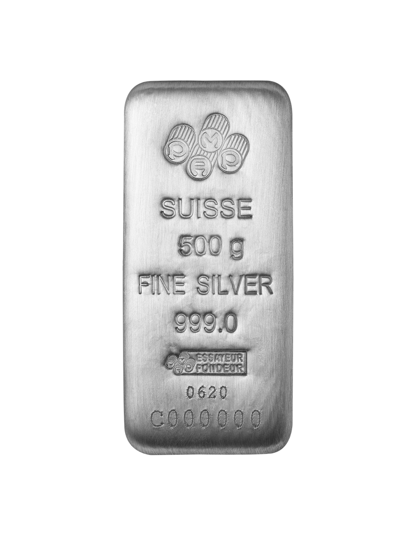 PAMP Suisse 500 Gram Silver Bar