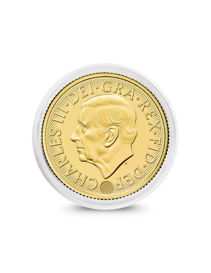2026 Gold Sovereign coin obverse with King Charles III portrait