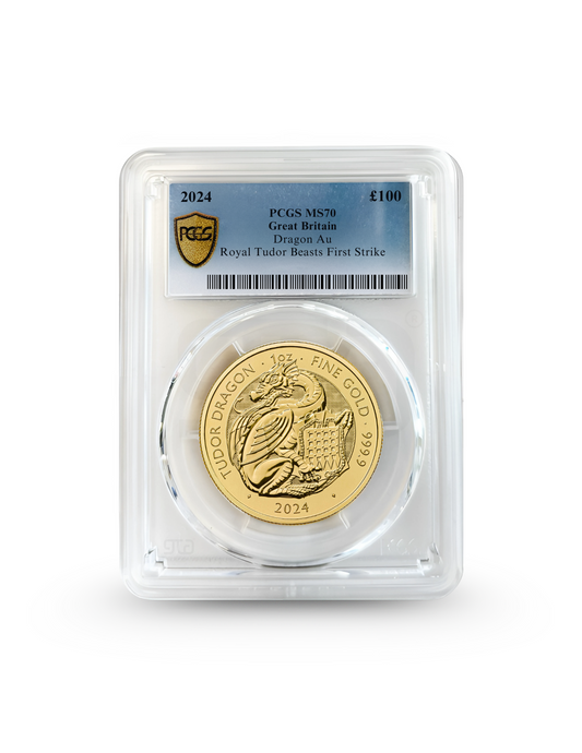 2024 Royal Tudor Beasts – Dragon Gold Coin