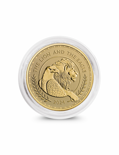 The Lion and The Eagle Gold Coin 2024