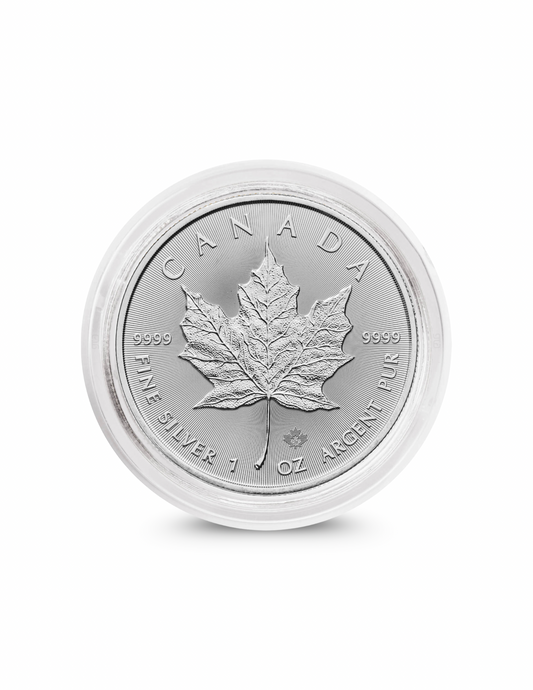 Canadian Maple Leaf 2024 1oz Silver Bullion Coin