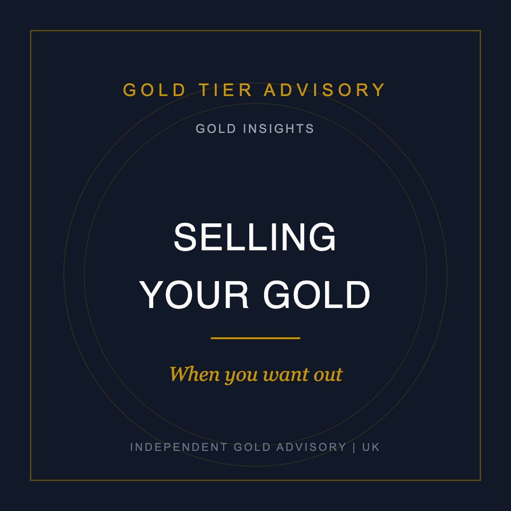 Selling Your Gold - Gold Tier Advisory