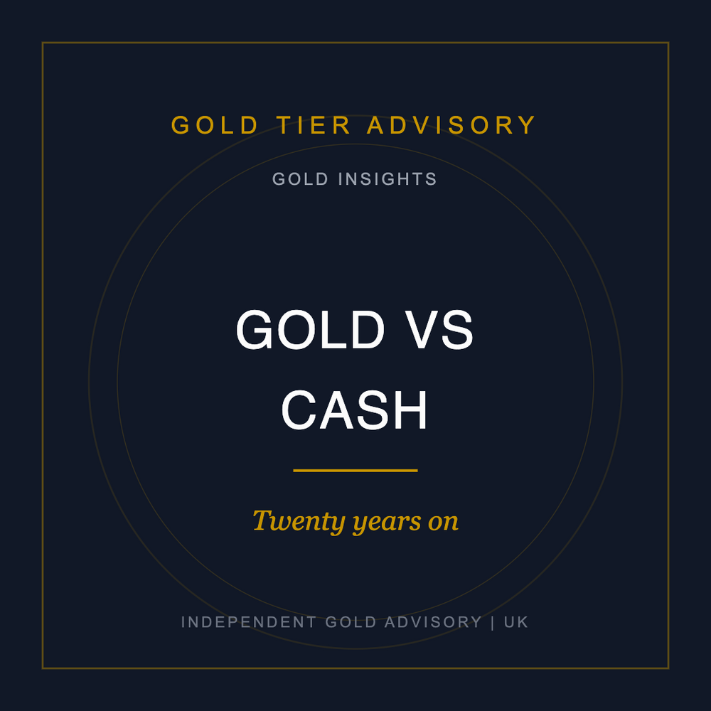 Gold vs Cash - Gold Tier Advisory