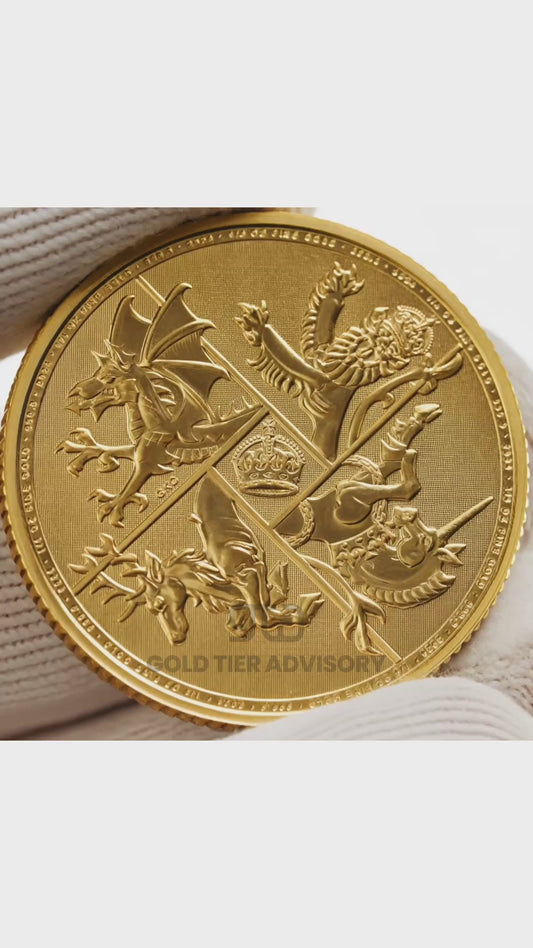 Four Nations 2025 Quarter Ounce Gold Bullion Coin
