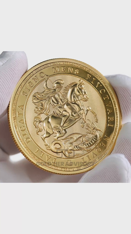 St George and the Dragon 2026 One Ounce Gold Bullion Coin